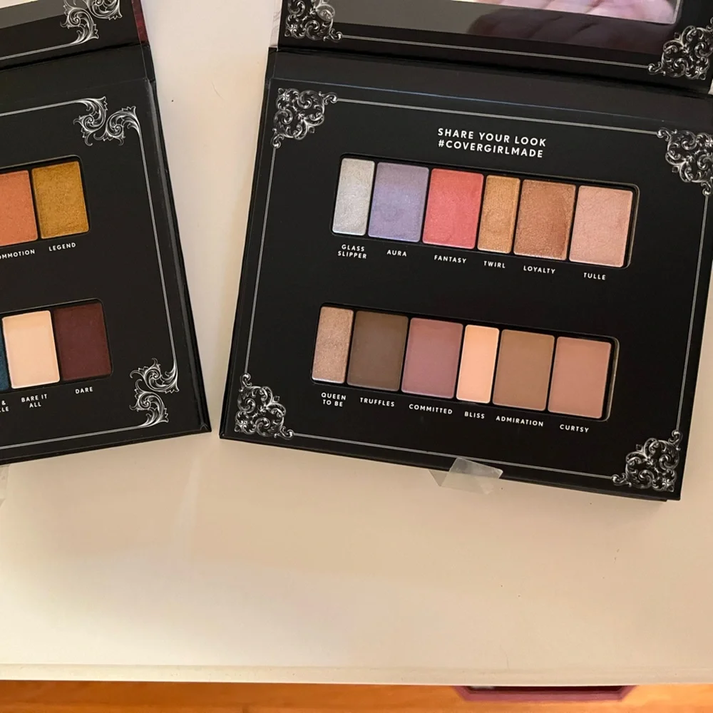 New Covergirl Ascension & Revolution Eyeshadow Palette versatile matte & shimmer